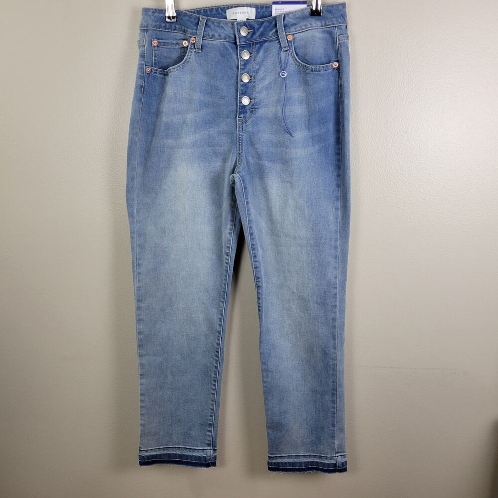 NWT PopSugar Highrise Skinny Jeans -‎ Size 12